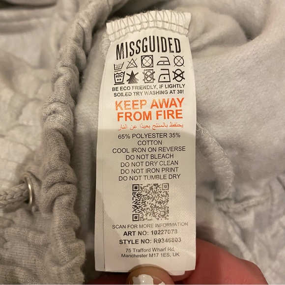 Misguided wide leg sweatpants - Picture 6 of 7